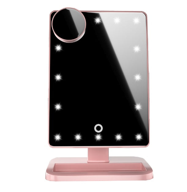 LED Touch Screen Makeup Mirror with Bluetooth Speaker