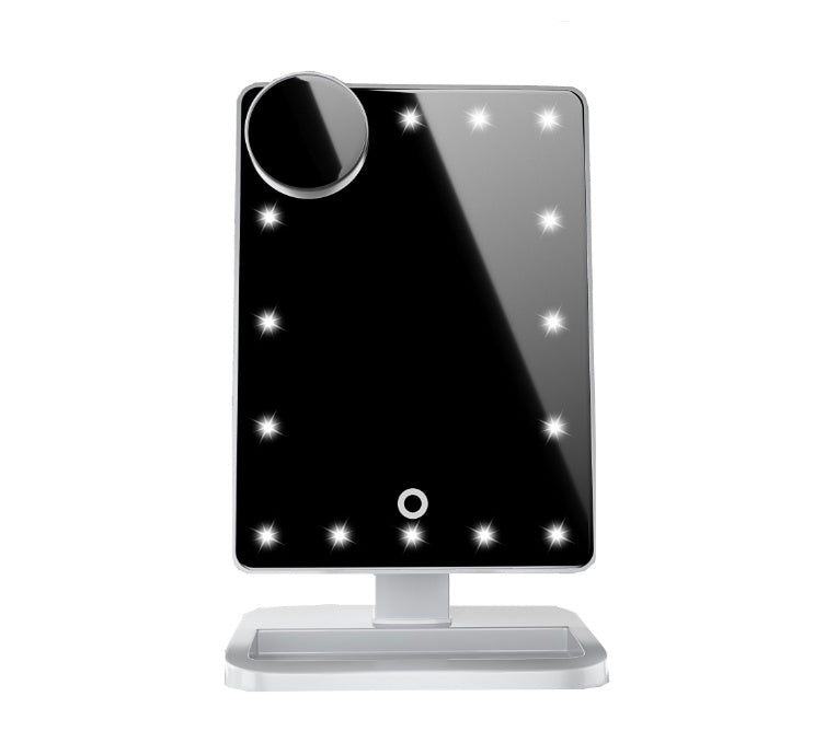 LED Touch Screen Makeup Mirror with Bluetooth Speaker