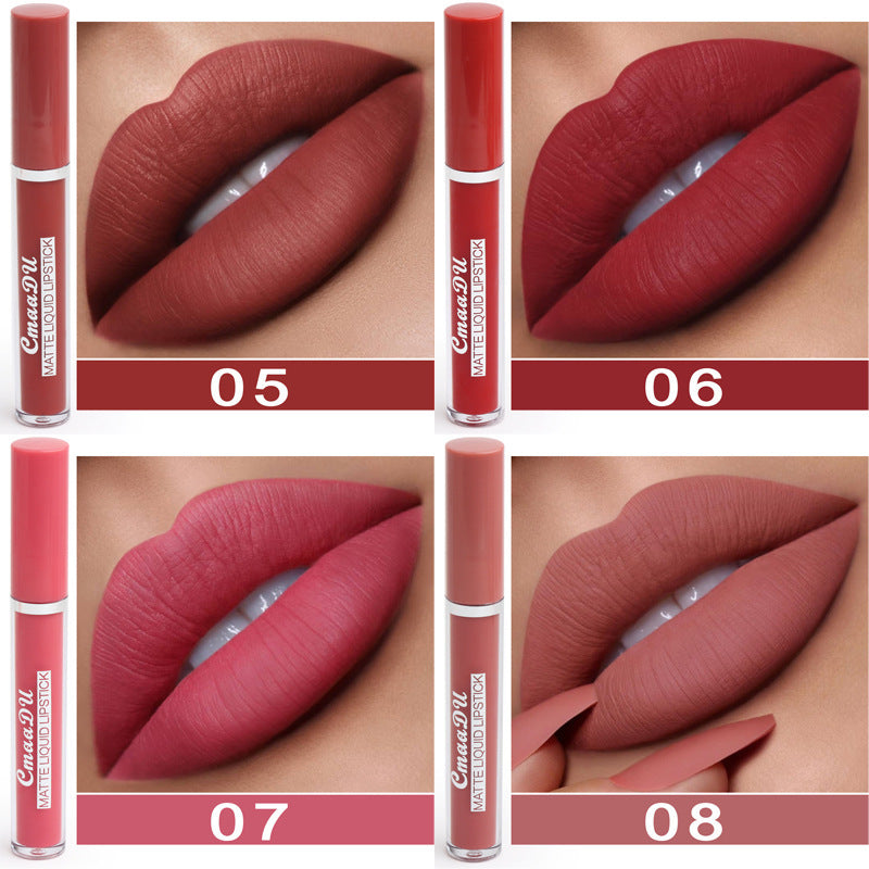 Waterproof Matte Lipstick for Women - Non-Stick Formula